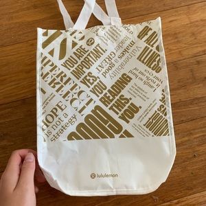 lululemon reusable bag